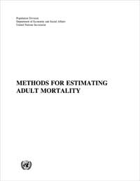 Cover of Methods for Estimating Adult Mortality Report